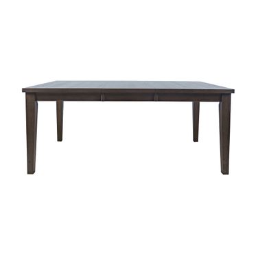 Brentwood 72 Inch Rectangular Dining Table with Extension In Arbor Oak and Brown
