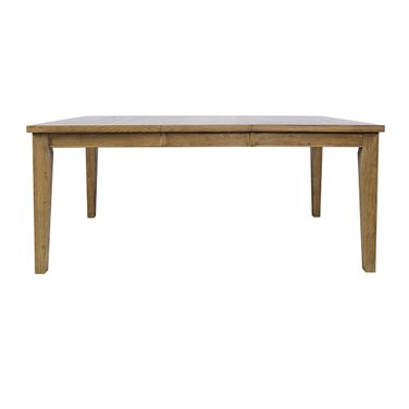 Brentwood 72 Inch Rectangular Dining Table with Extension In Cascade Oak and Brown