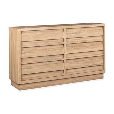 Brentwood Heights Double Drawer Dresser In Provincial Brown