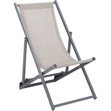 Breslin Sling Chairs Set of 2 in Grey