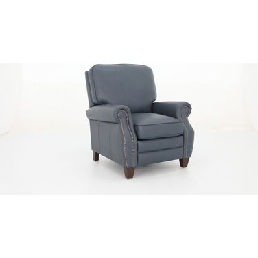 Briarwood Push Thru The Arms Recliner In Ocean