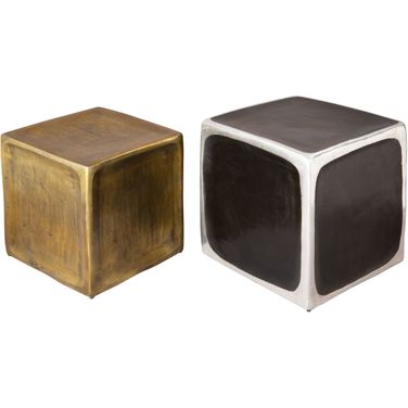 Brics 2-Piece Side Table Set In Multicolor
