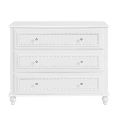 Briella 3 Drawer Dresser In White