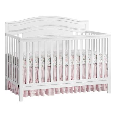 Briella 4 In 1 Convertible Crib In White