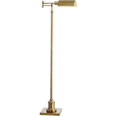 Briggs Brass Gold Floor Lamp