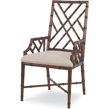 Brighton Arm Chair In Flax