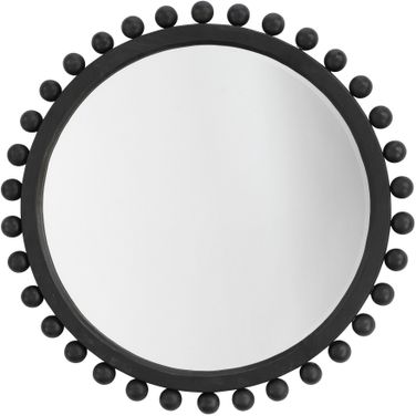 Brighton Mirror In Charcoal