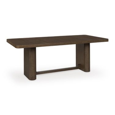 Brillynd Rectangular Dining Table In Burnished Brown