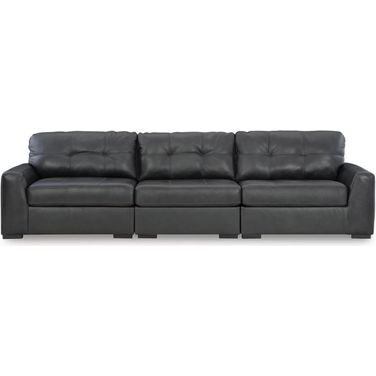 Brindley Pier 3-Piece Sectional Sofa In Fog