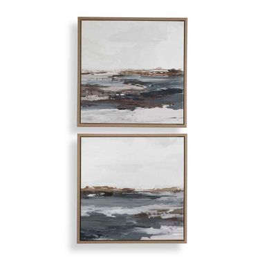 Bring Me In Framed Landscape Painting Set of 2 In Multi