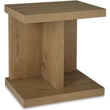 Brinstead Light Brown Chairside End Table