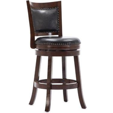 Bristol 24 Inch Swivel Counter Stool In Cappuccino