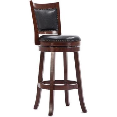 Bristol 29 Inch Swivel Bar Stool In Cherry