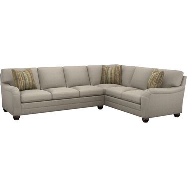 Featured Upholstery Bristol Sectional In Gray