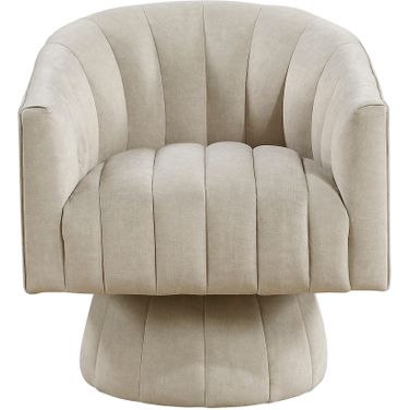 Bristol Swivel Chair In Beige