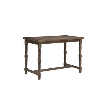 Brittany Deluxe Bar Table In Vintage Walnut