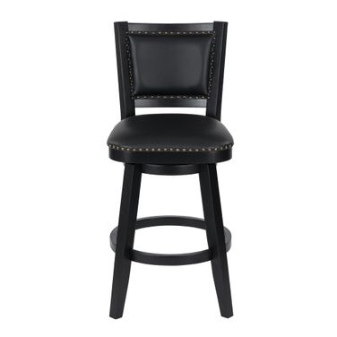 Broadmoor Bar Height Swivel Stool In Black