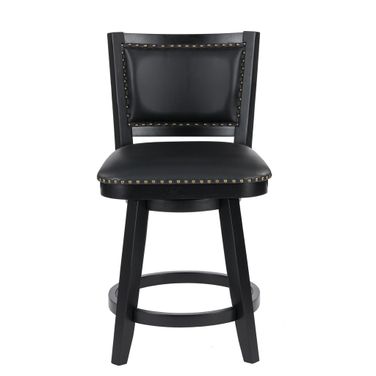 Broadmoor Counter Height Swivel Stool In Black