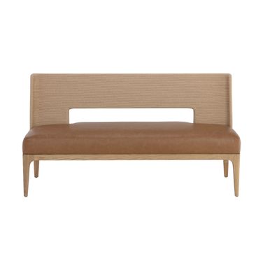 Brocco Banquette In Milliken Cognac