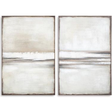 Brockdunn Wall Art Set of 2 In Tan And Brown