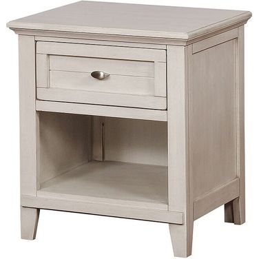 Brogan White Nightstand