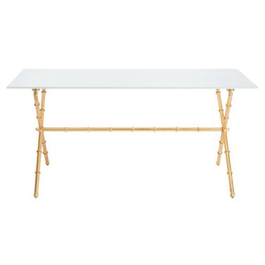 Brogen Accent Table in Gold