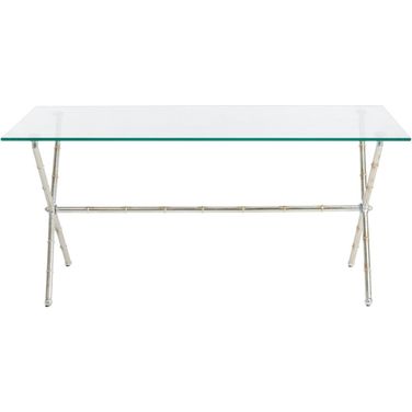 Brogen Accent Table in Silver