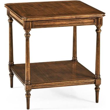 Brompton Victorian Style Walnut Side Table
