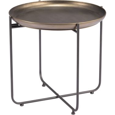 Bronson Side Table In Bronze