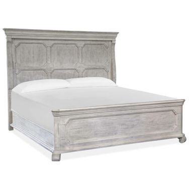 Bronwyn Alabaster Cal King Panel Bed