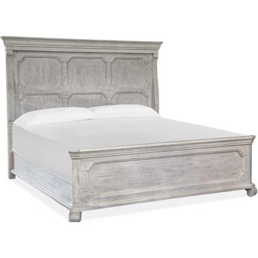 Bronwyn Alabaster King Panel Bed