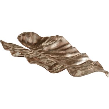 Bronze Leaf Large Tray