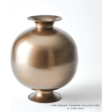 Bronzino Orb Large Vase In Bronze