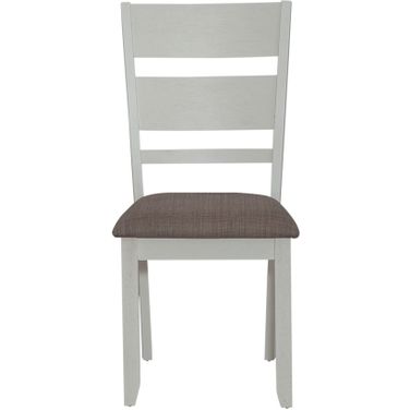 Brook Bay Slat Back Upholstered Side Chair Set of 2