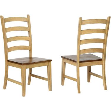 Brook Ladder Back Dining Side Chair Set of 2