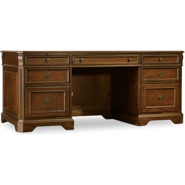 Brookhaven Medium Wood Executive Desk