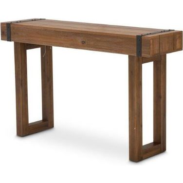 Brooklyn Walk Burnt Umber Console Table KI-BRKW223-408N