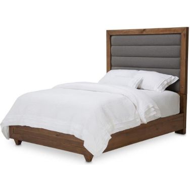 Brooklyn Walk Burnt Umber Eastern King Panel Bed
