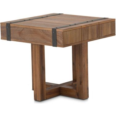 Brooklyn Walk Burnt Umber End Table KI-BRKW202-408