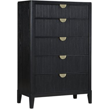 Brookmead 5-drawer Bedroom Chest Black