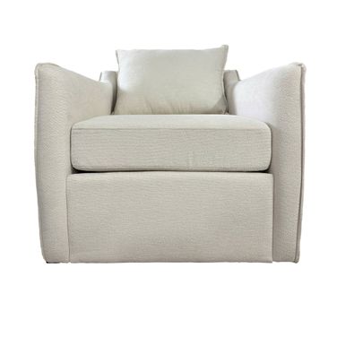 Brooks Accent Chair In White
