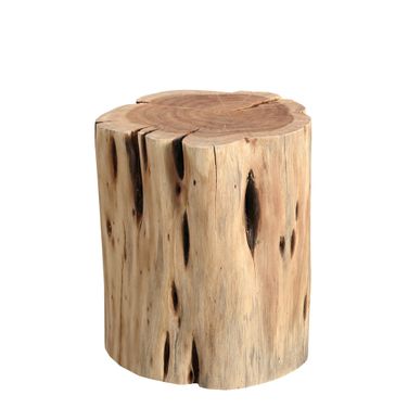 Brooks Solid Wood Stump In Teak