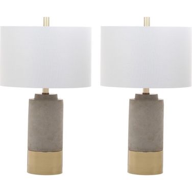 Brown Table Lamp Set of 2