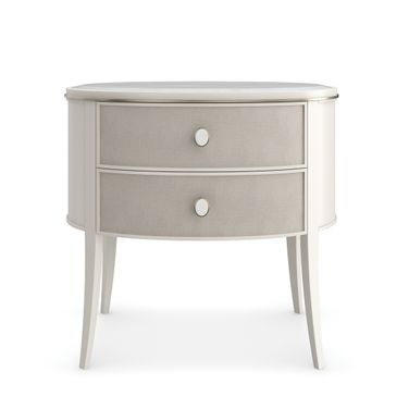 Bruges Nightstand In White