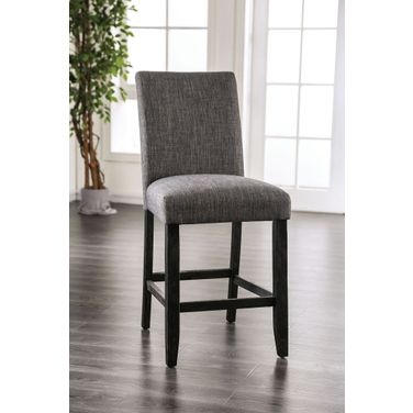 Brule Counter Height Side Chair Set of 2 In Gray