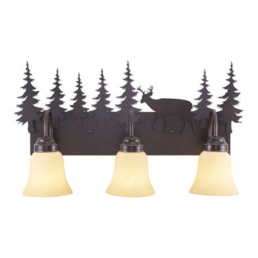 Bryce 3L Deer Vanity In Burnished Bronze