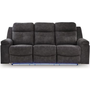 Brysonview Reclining Sofa In Charcoal