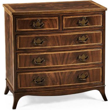 Buckingham Mahogany Bedside Chest Of Drawers