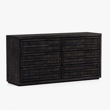 Buddy 6-Drawer Dresser In Charcoal