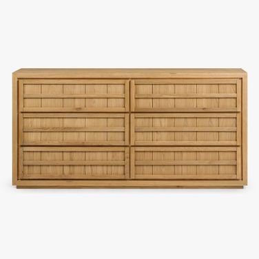Buddy 6-Drawer Dresser In Natural